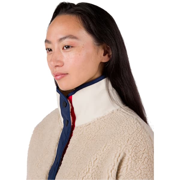 Veste polaire ROSSIGNOL W CURLY FLEECE FOG