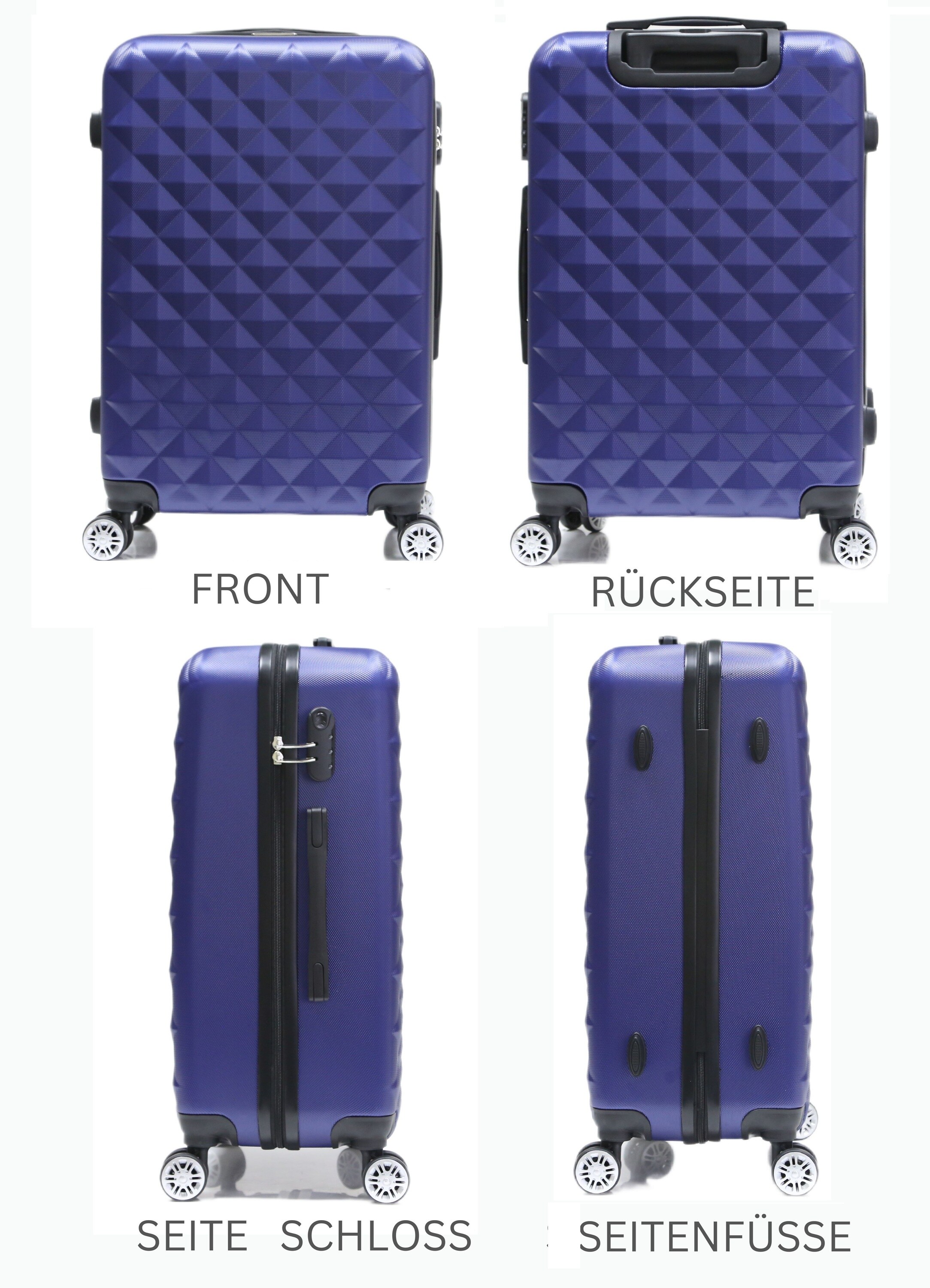 Reisekoffer 3 Teilig ABS-07