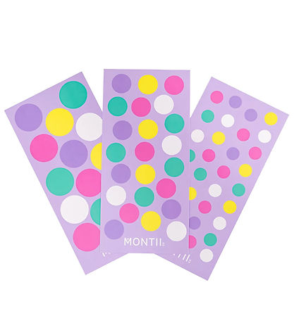 MontiiCo Stickers - 3 Blätter - Confetti