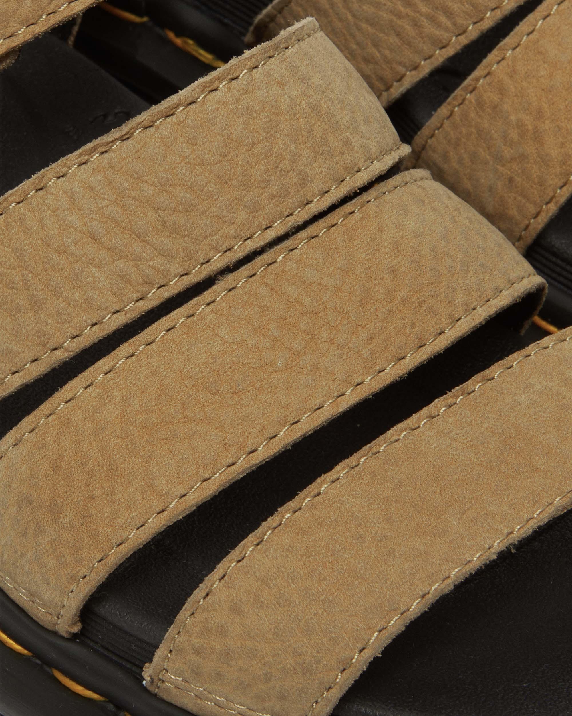 Blaire Tumbled Nubuck Leder Sandalen