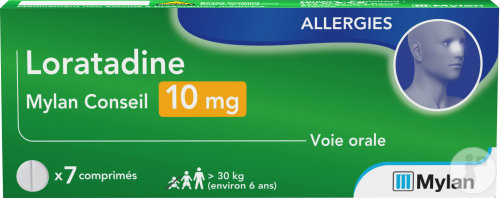Viatris Conseil Loratadine 10mg Allergies 7 Comprimés
