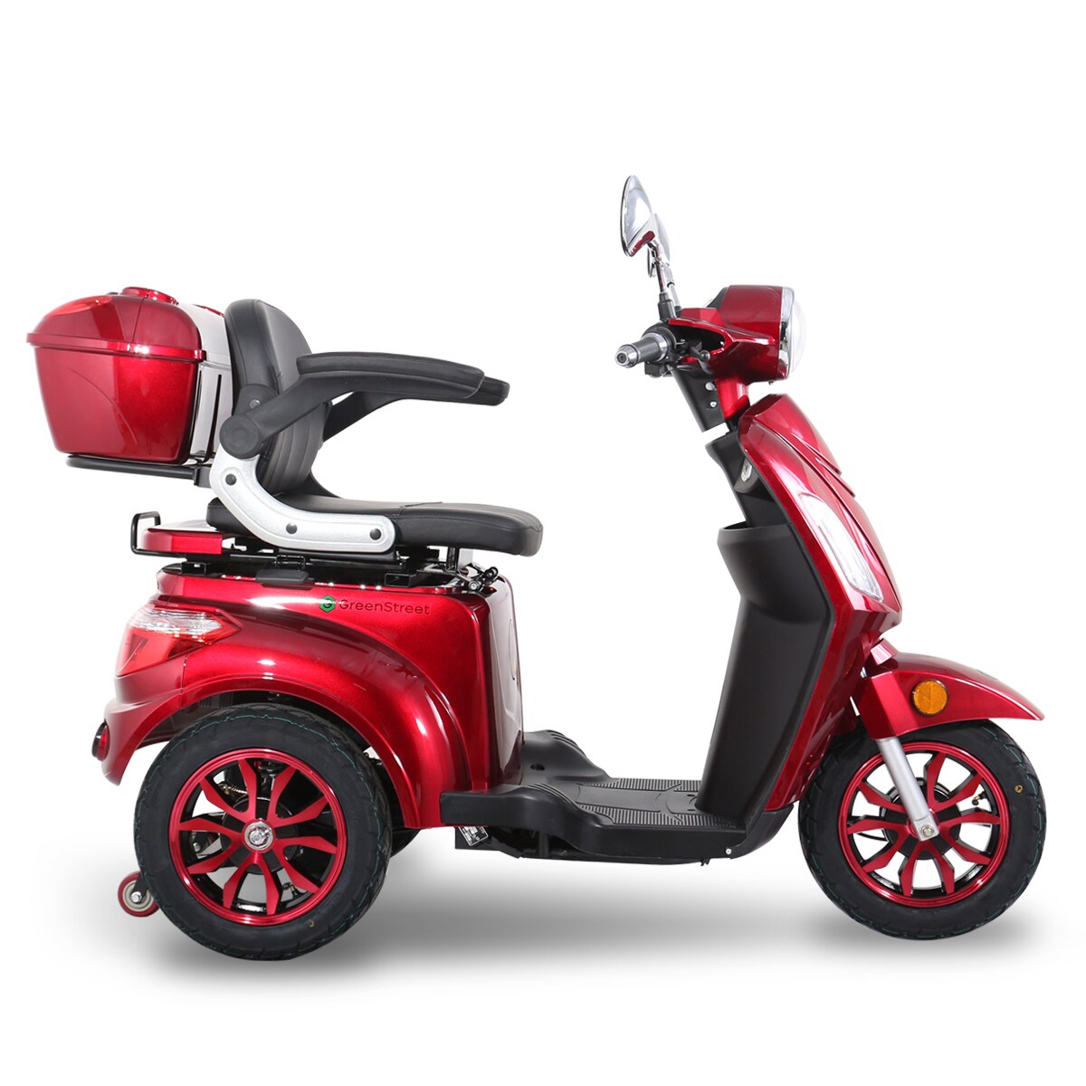 GreenStreet Elektromobil E-Mover 800 W 20 kmh inkl. Topcase