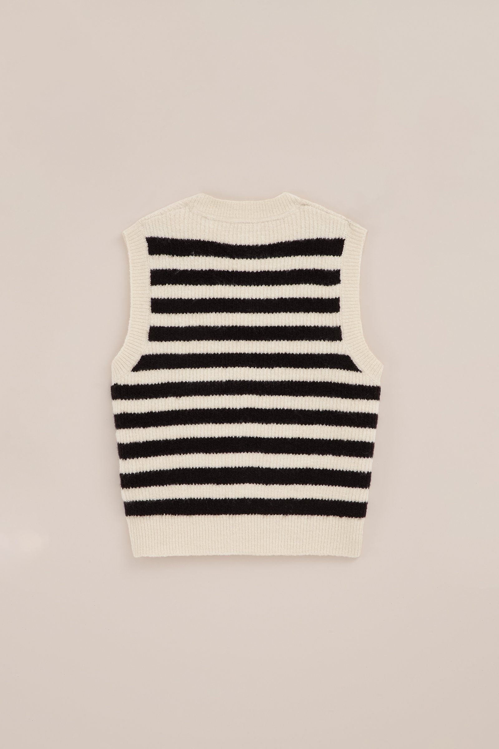 Meisjes gebreid gilet met dessin WE Fashion Zwart