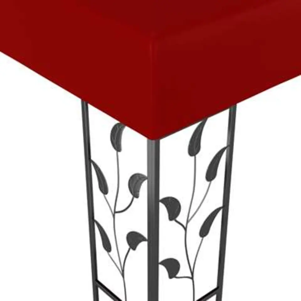 vidaXL - Prieel - Rood - Stof