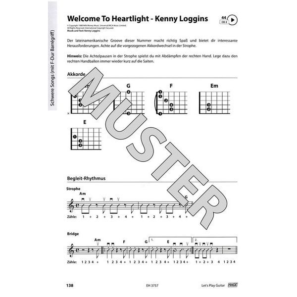 Hage Musikverlag Let's Play Guitar