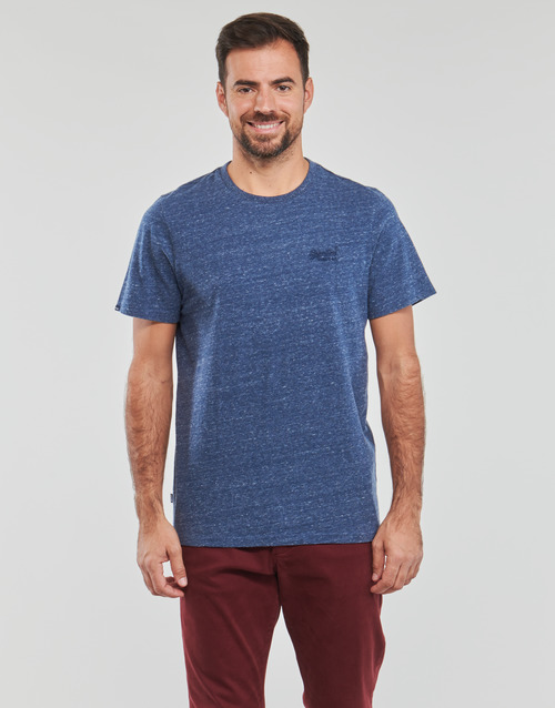 Superdry - VINTAGE LOGO EMB TEE - Turquoise