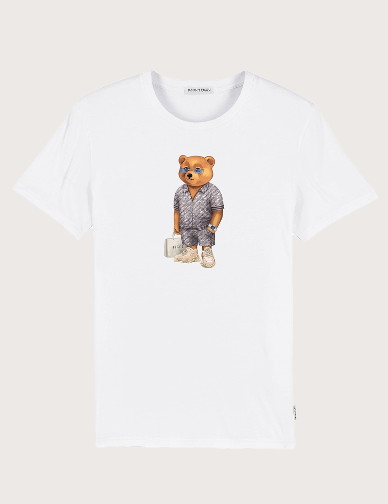 BARON FILOU T-SHIRT HOMME BLANC LXXVIII