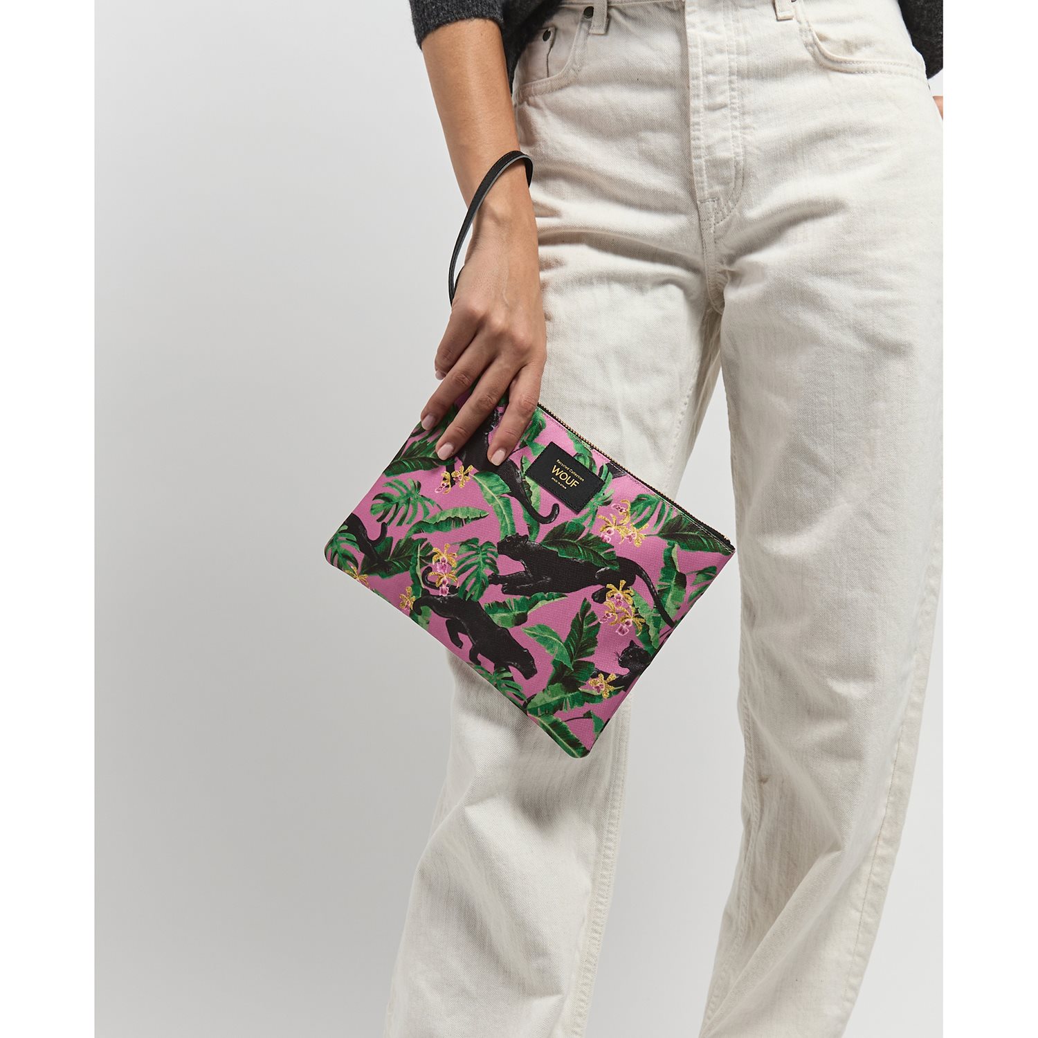 Wouf Rose Yucata XL Pouch Bag multi