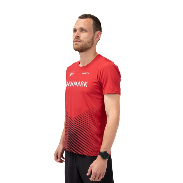 Craft Herre T-shirts Danmark Tee Rød
