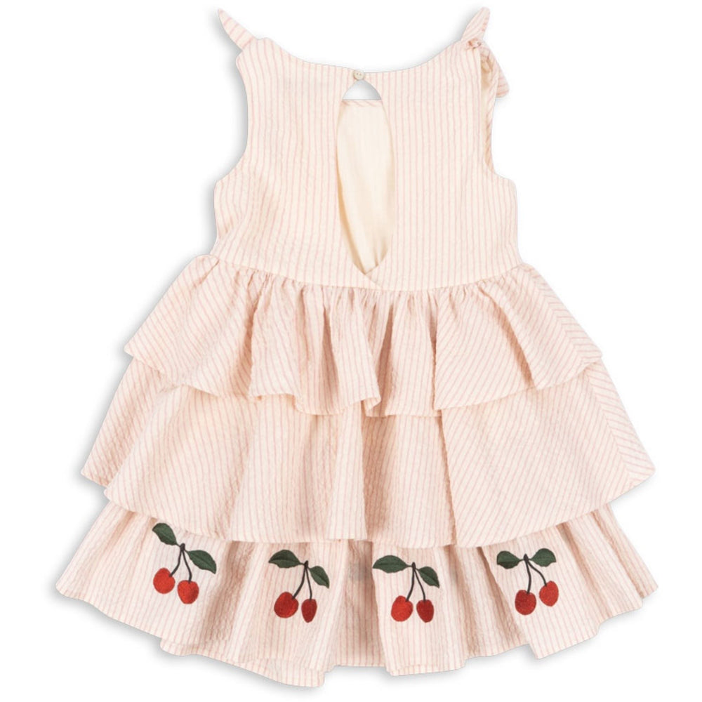 Køb Konges Sløjd Peony Stripe Ellie Kjole GOTS
