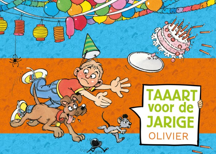 Jan van Haasteren Junior | Verjaardagskaart | naam