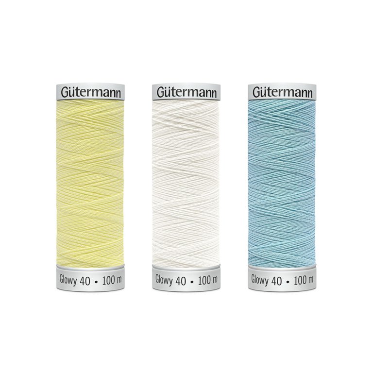 Maschinenstickfaden Glowy 40