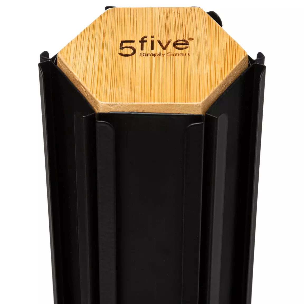 Porte capsules café (H35 cm) Nespresso Nera noir et naturel