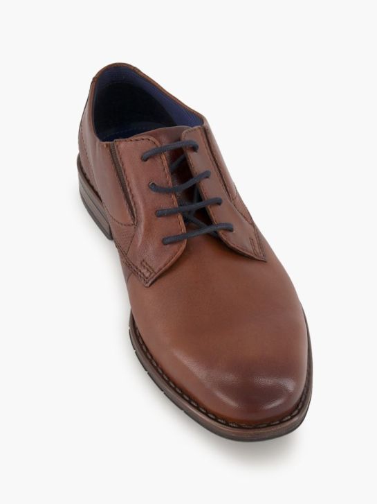 bugatti Businessschuh Cognac
