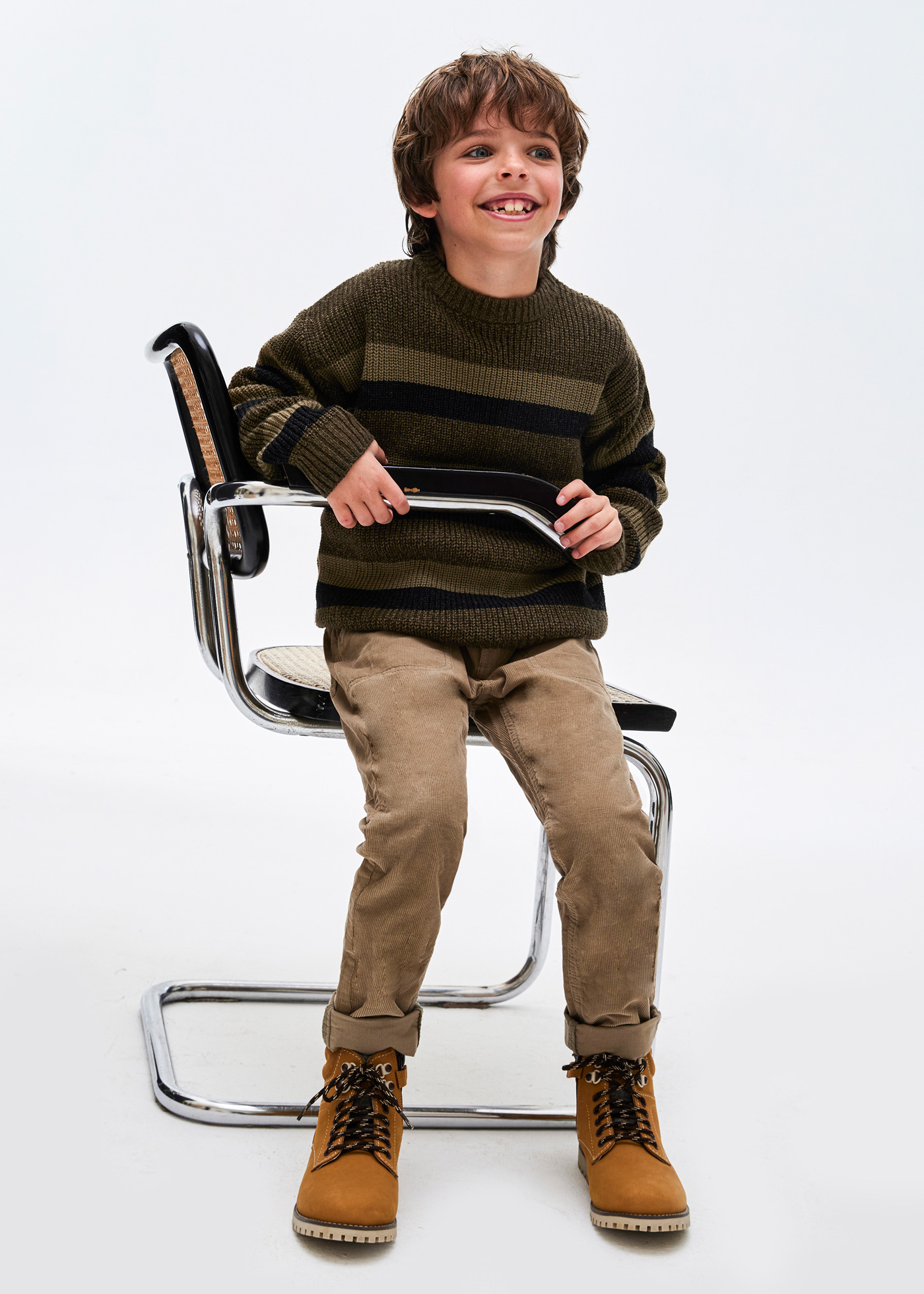 Camisa listrada infantil