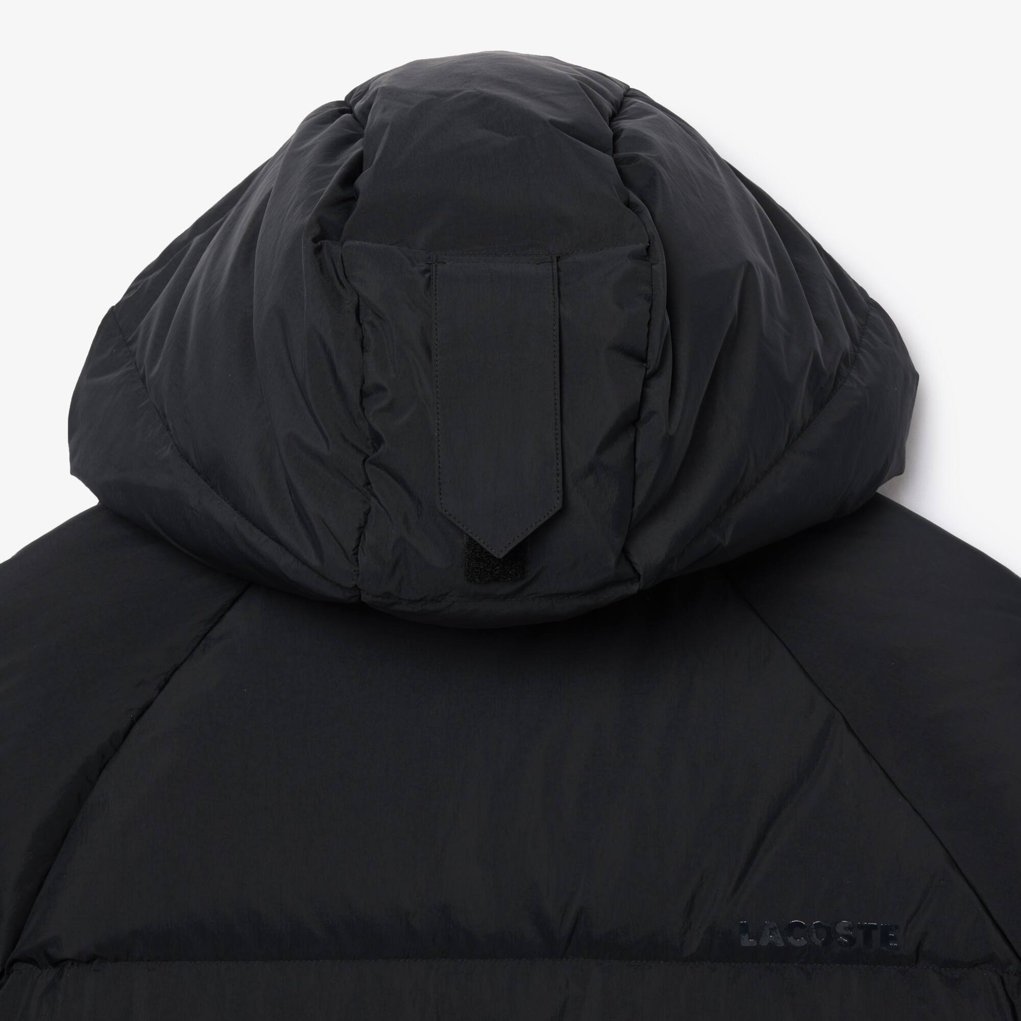 Doudoune longue oversize duvet Noir