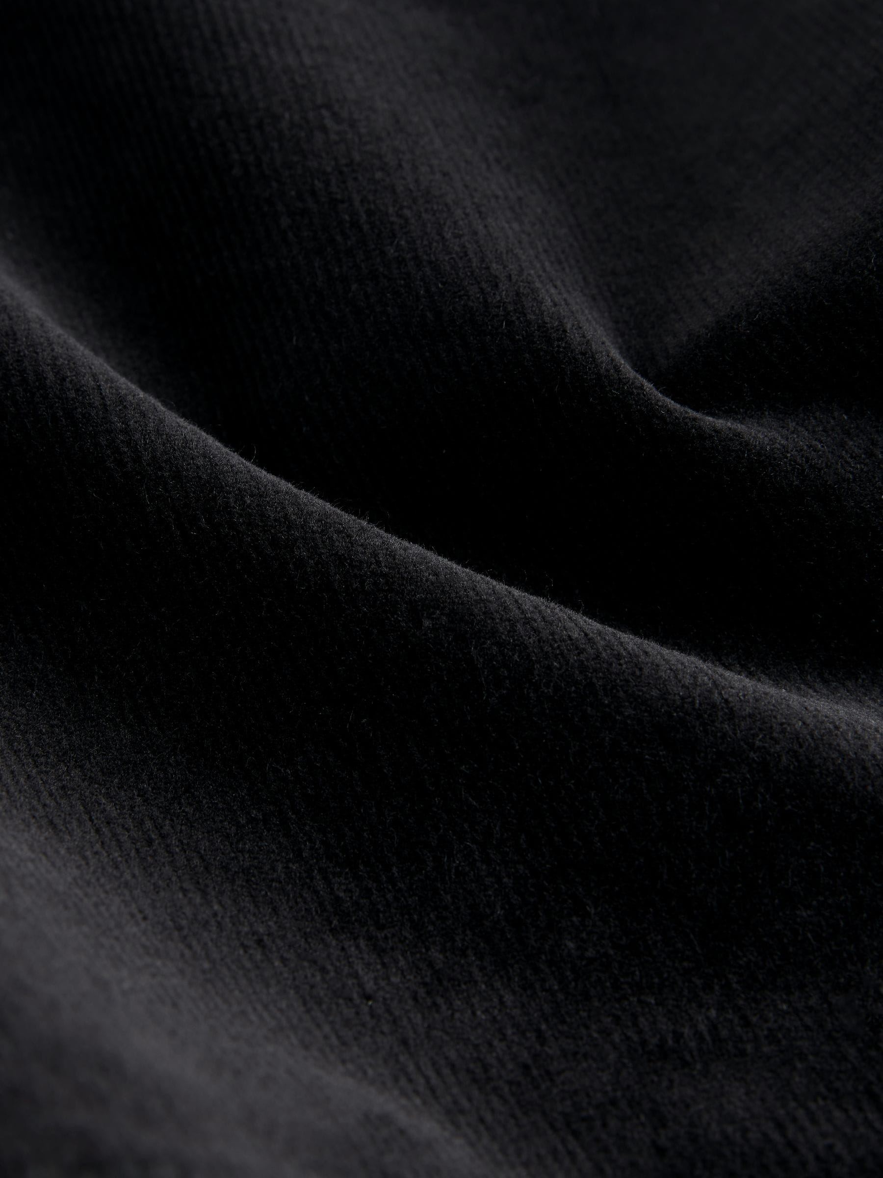Zwart - Corduroy mini-wikkelrok
