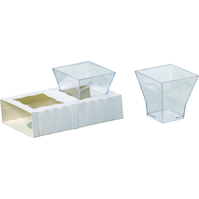 Verrine Cubo 18 cl - Lot de 180