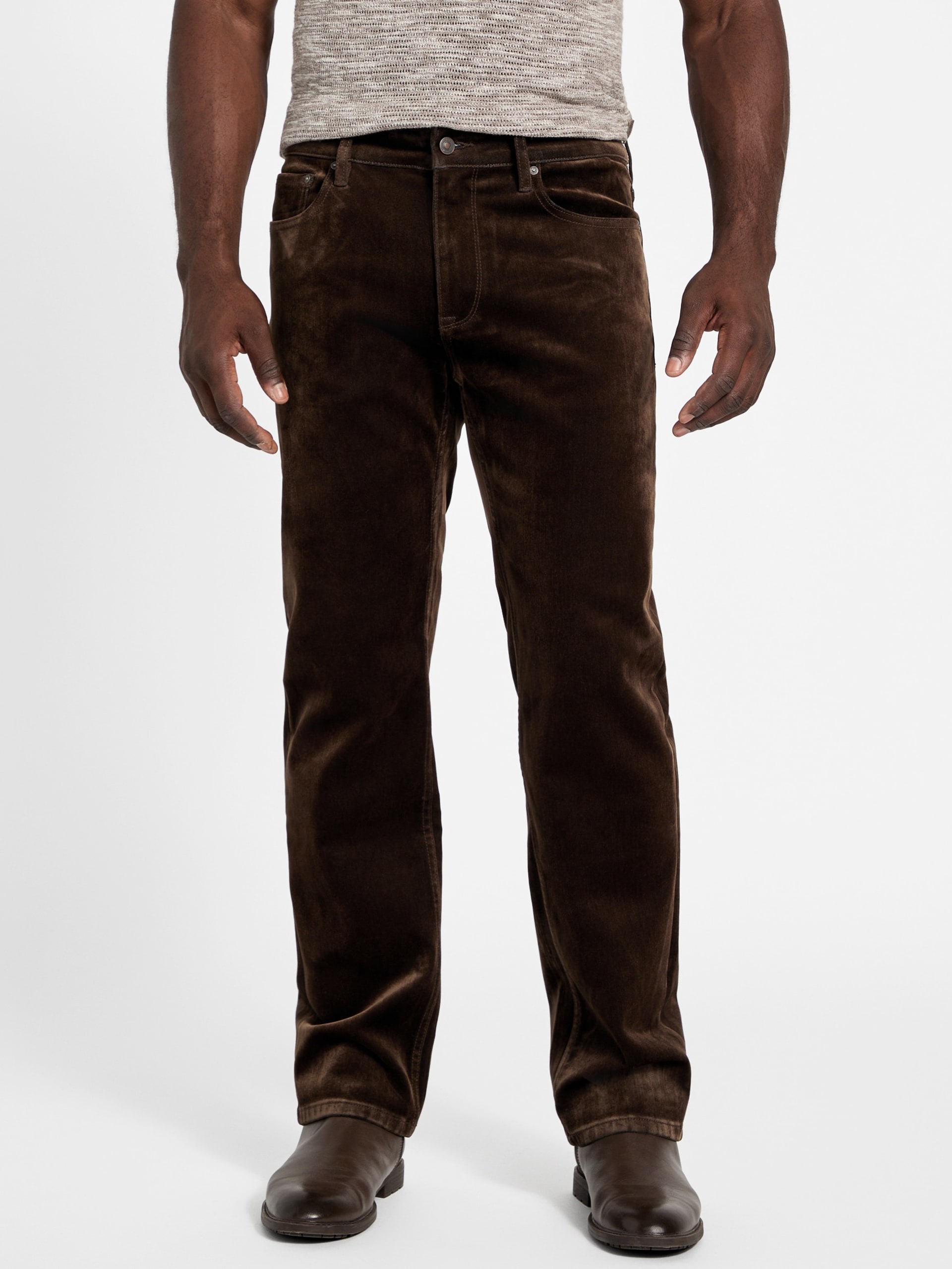 Calça jeans reta Mason de corte regular