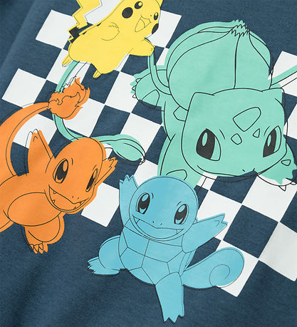 Name It Kapuzenpullover - Noos - NkmJister Pokémon - Dark Denim