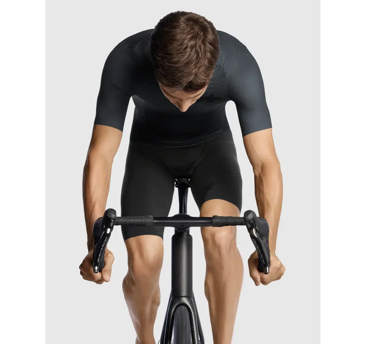 Assos Equipe RSR S9 Superleger Fietsshirt Korte Mouwen Grijs Heren
