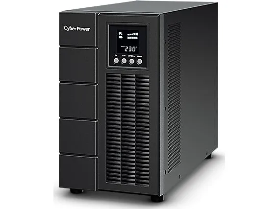 CyberPower Online S Series OLS3000EA - UPS - AC 230 V - 2700 Watt - 3000 VA - 9 At - RS-232, USB - output-stikforbindelser: 8 - aktiv PFC - sort