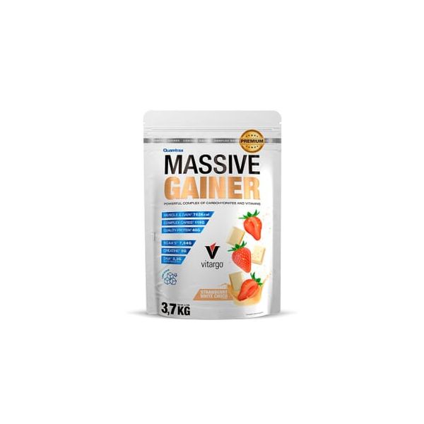 Quamtrax Massive Gainer 3.7 Kg Baunilha