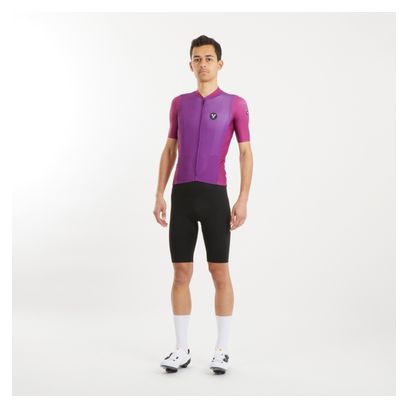 Maillot Manches Courtes LeBram Izoard Violet Prune
