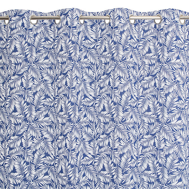 Rideau Taupaki bleu L.240 x l.135 cm