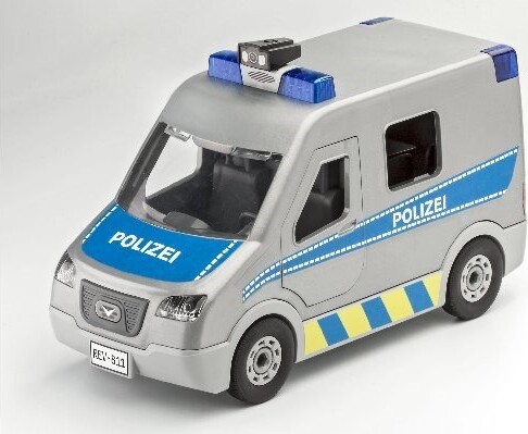 Revell Junior Kit - Politivogn - 62 Dele - 10 CM