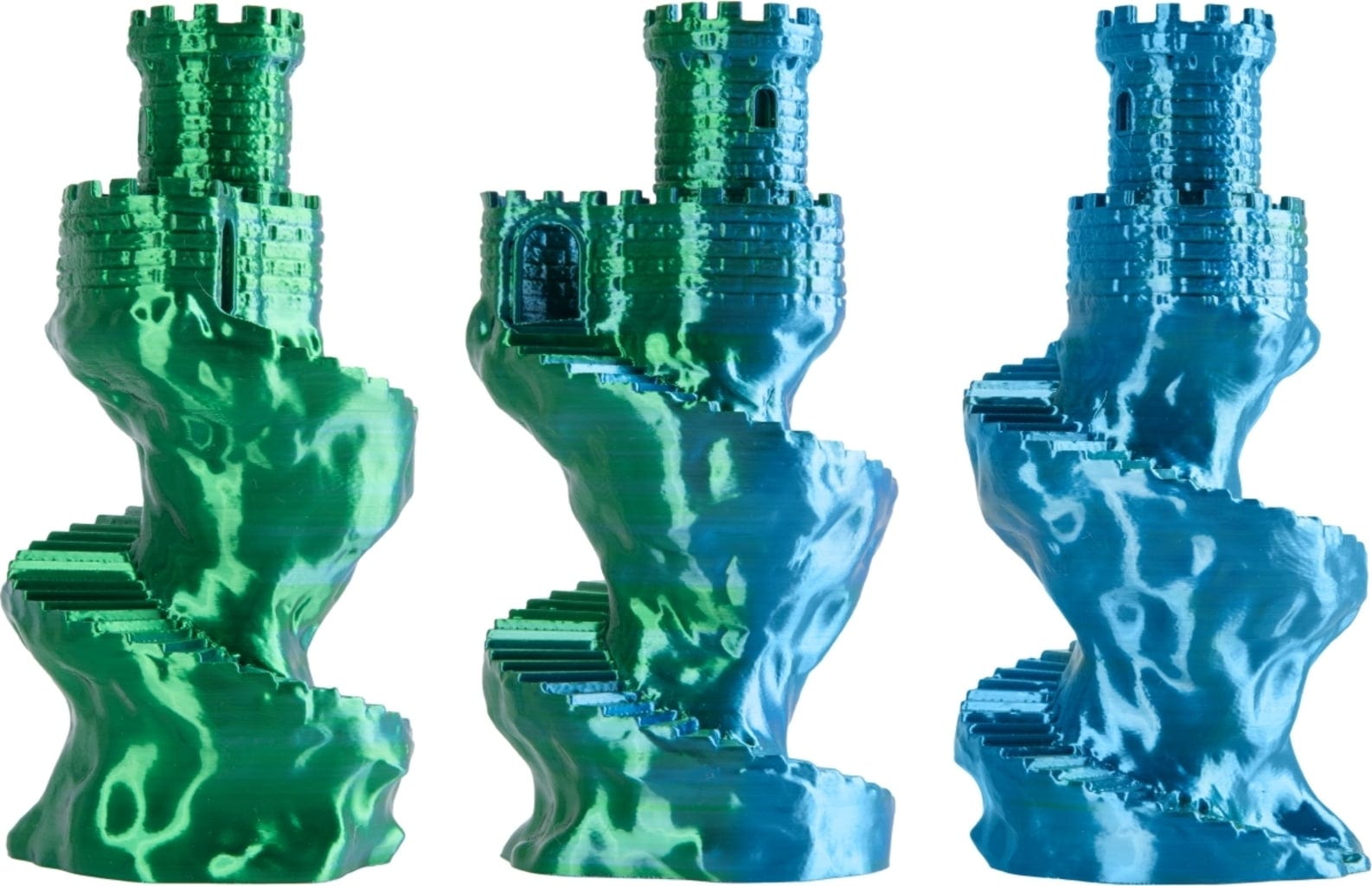 Spectrum  ReFill PLA Magic Silk Lagoon Breeze, 1,75 mm / 1000 g    ReFill PLA mit seidigem Finish in Lagoon Breeze