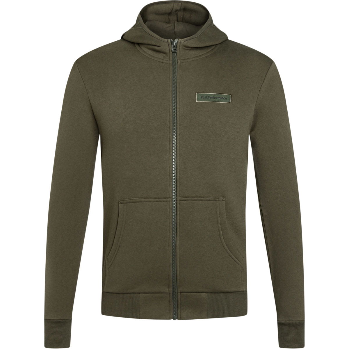 Peak Performance Logo Zip Hættetrøje Herre
