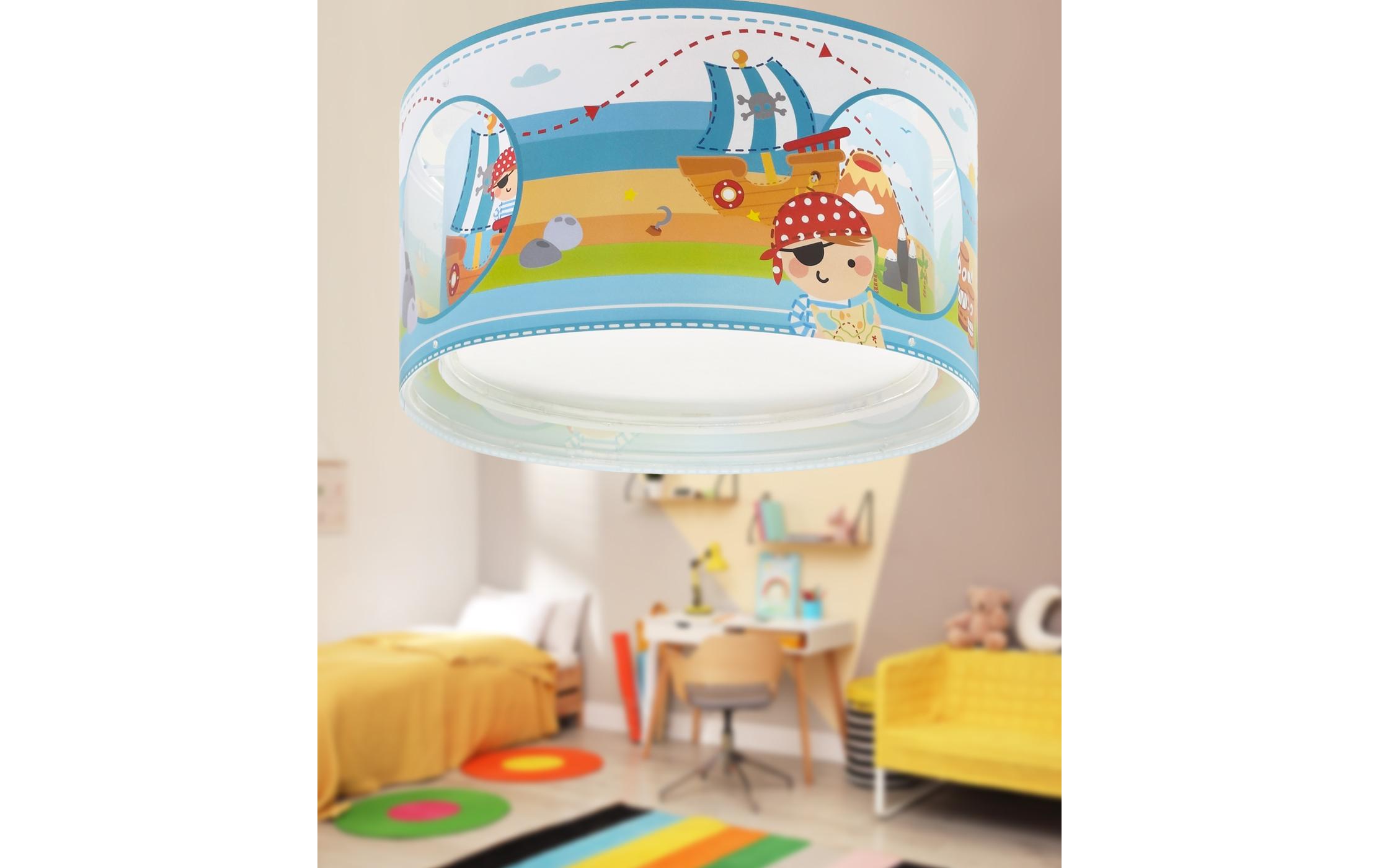 Deckenlampe Pirate IslandKinderlampe mit Piraten