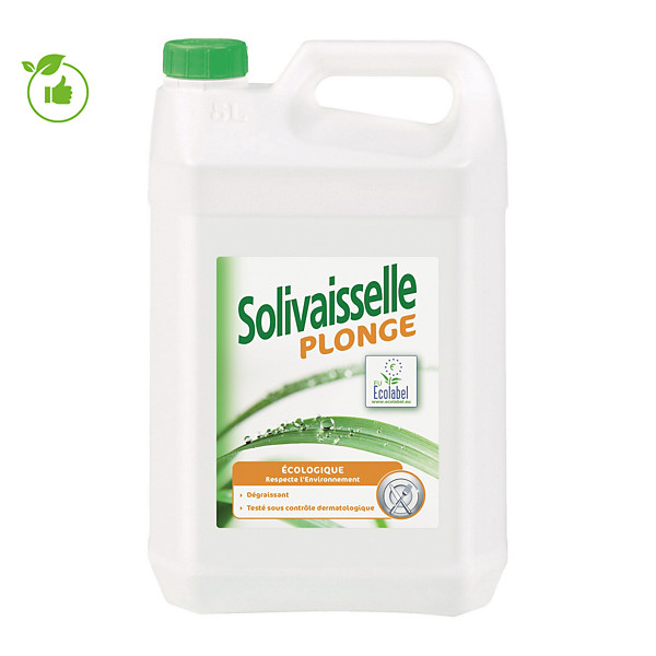 Liquide vaisselle Solivaisselle de Solipro Plonge 5 L