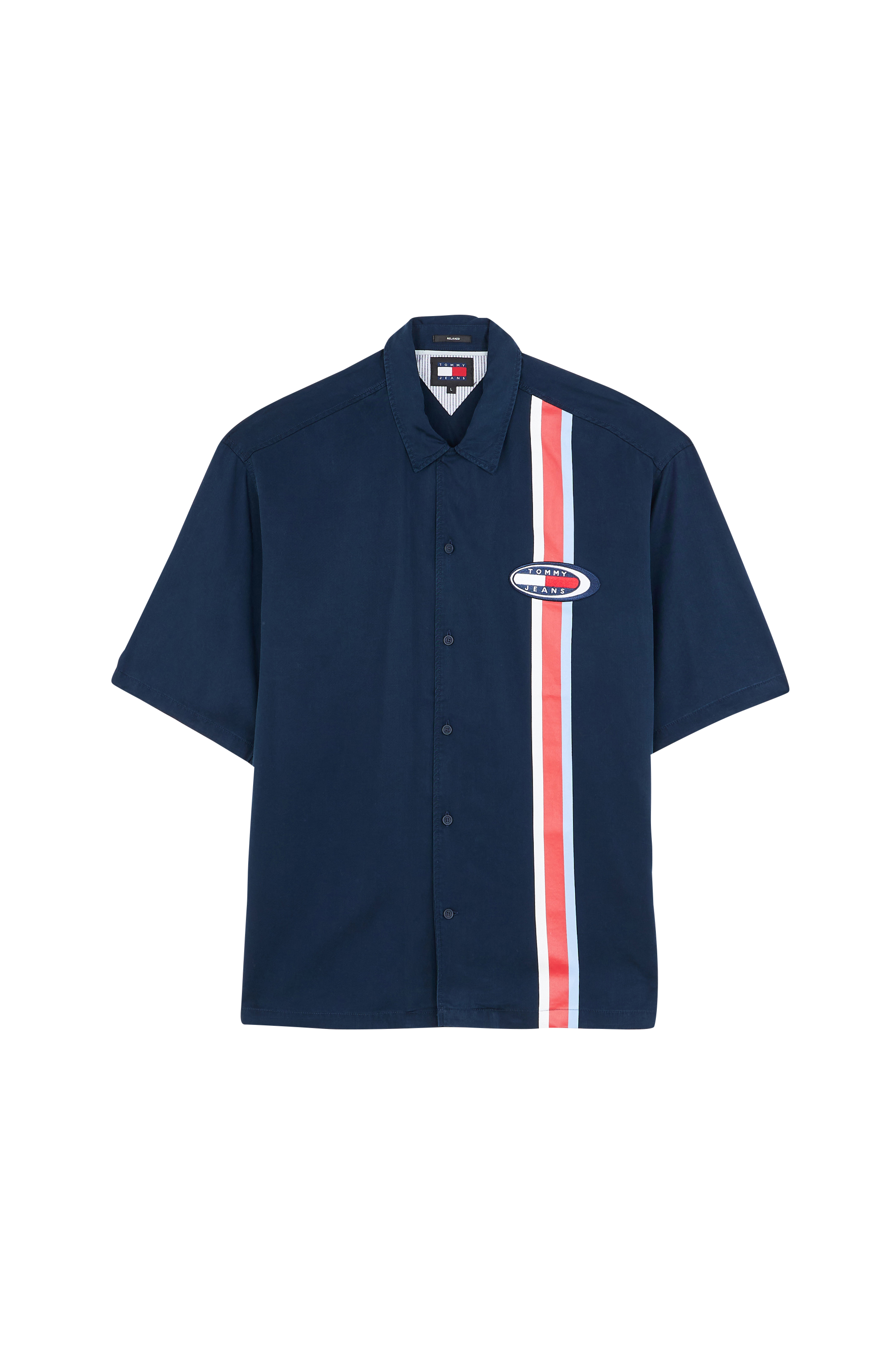 TOMMY JEANS Chemise  TJM RLX ARCHIVE CAMP Bleu