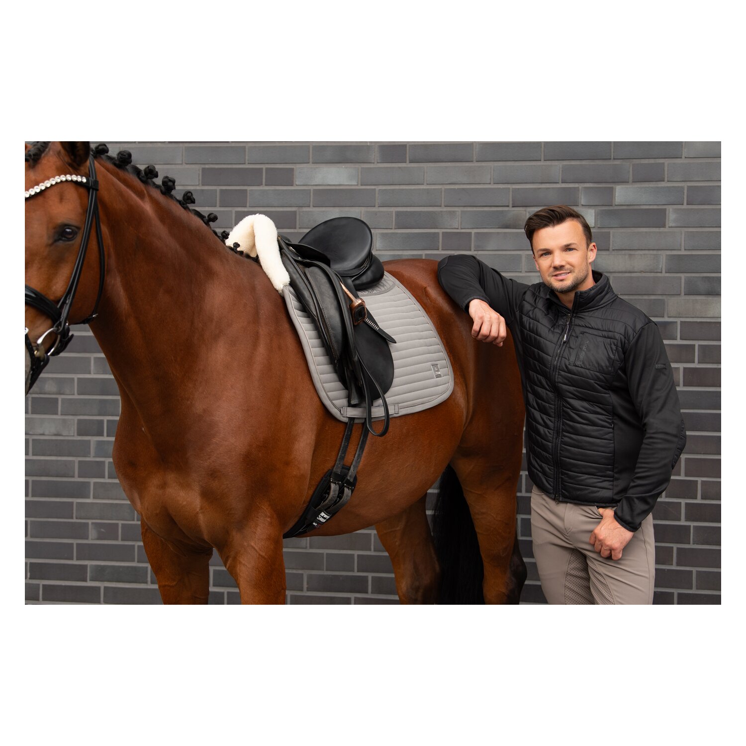 ESKADRON Heritage Schabracke Micro Evo-Wool - earl grey
