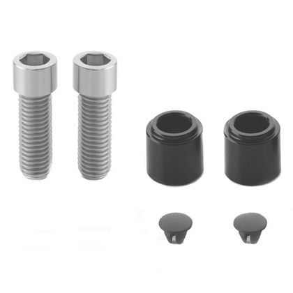 Kit de fixation Rizoma pour rétroviseur Stealth naked - Gris