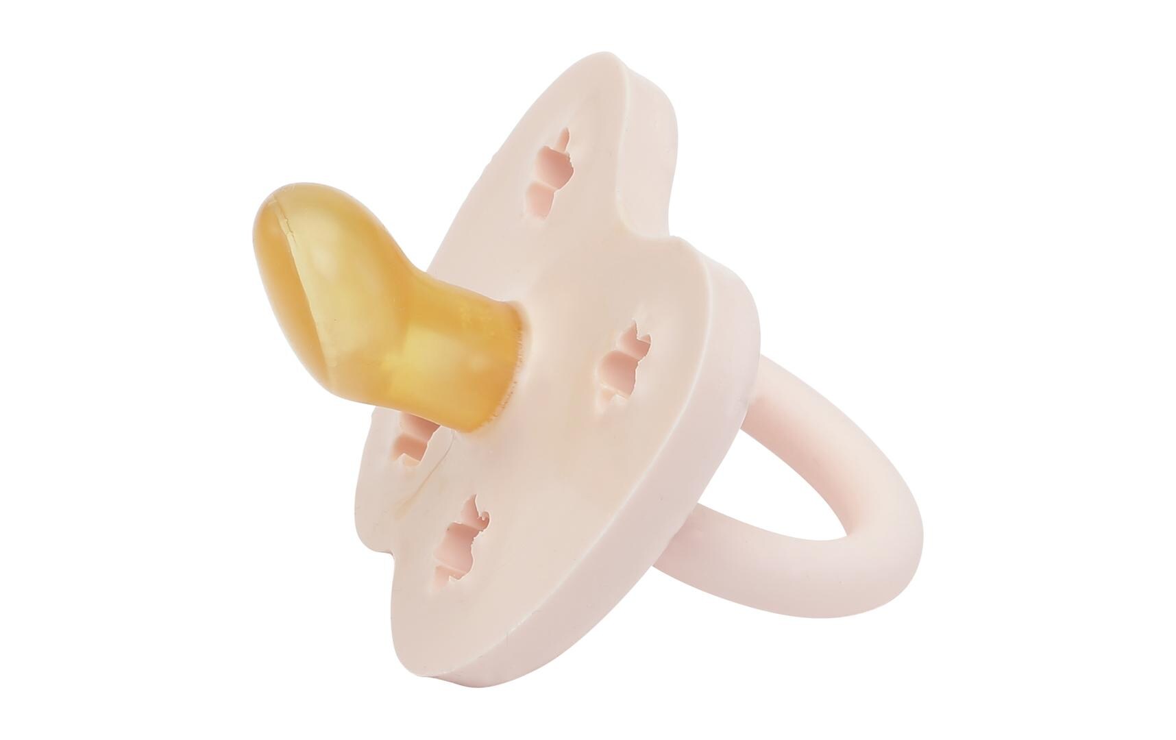 Nuggi Blume Orthodontic Naturkautschuk 0-3 MonateSchnuller 100% kunststofffrei