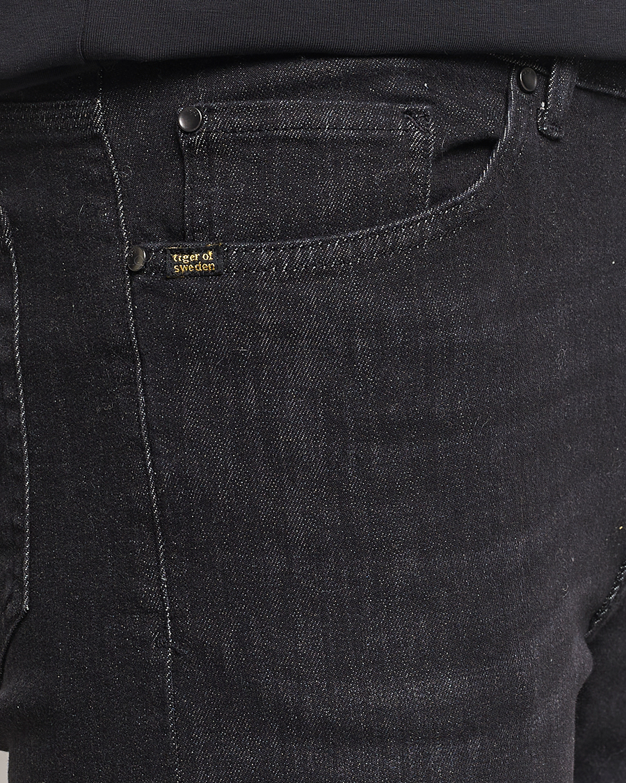 Tiger of Sweden Evolve Stretch Cotton Jeans Washed Black