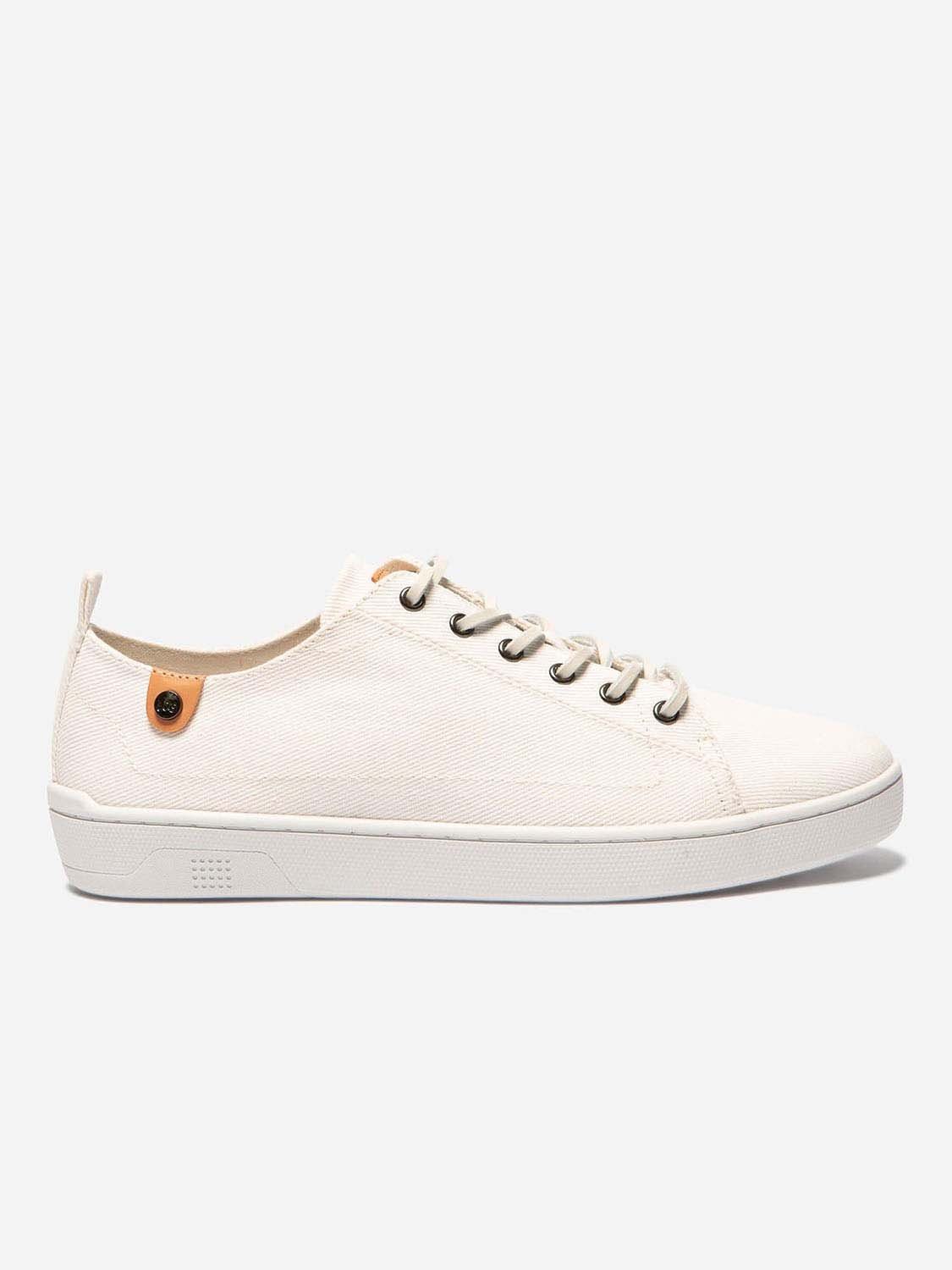 Baskets Homme Confort Purefoam® Toile Blanche