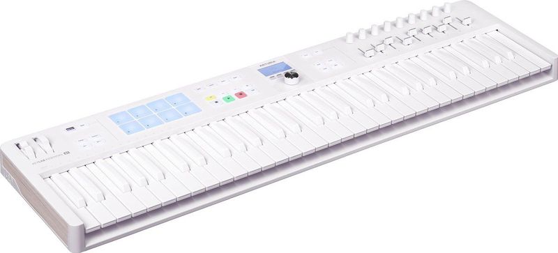 Arturia KeyLab Essentia Mk3 Alpine White Master keyboard