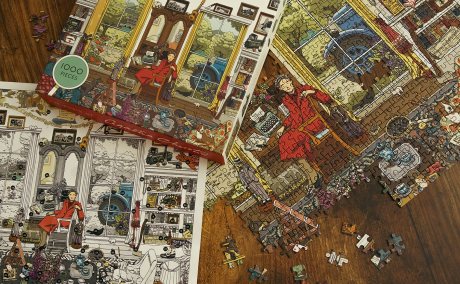 The World of Agatha Christie: 1000-piece Jigsaw: 1000-piece Jigsaw with 90 clues to spot