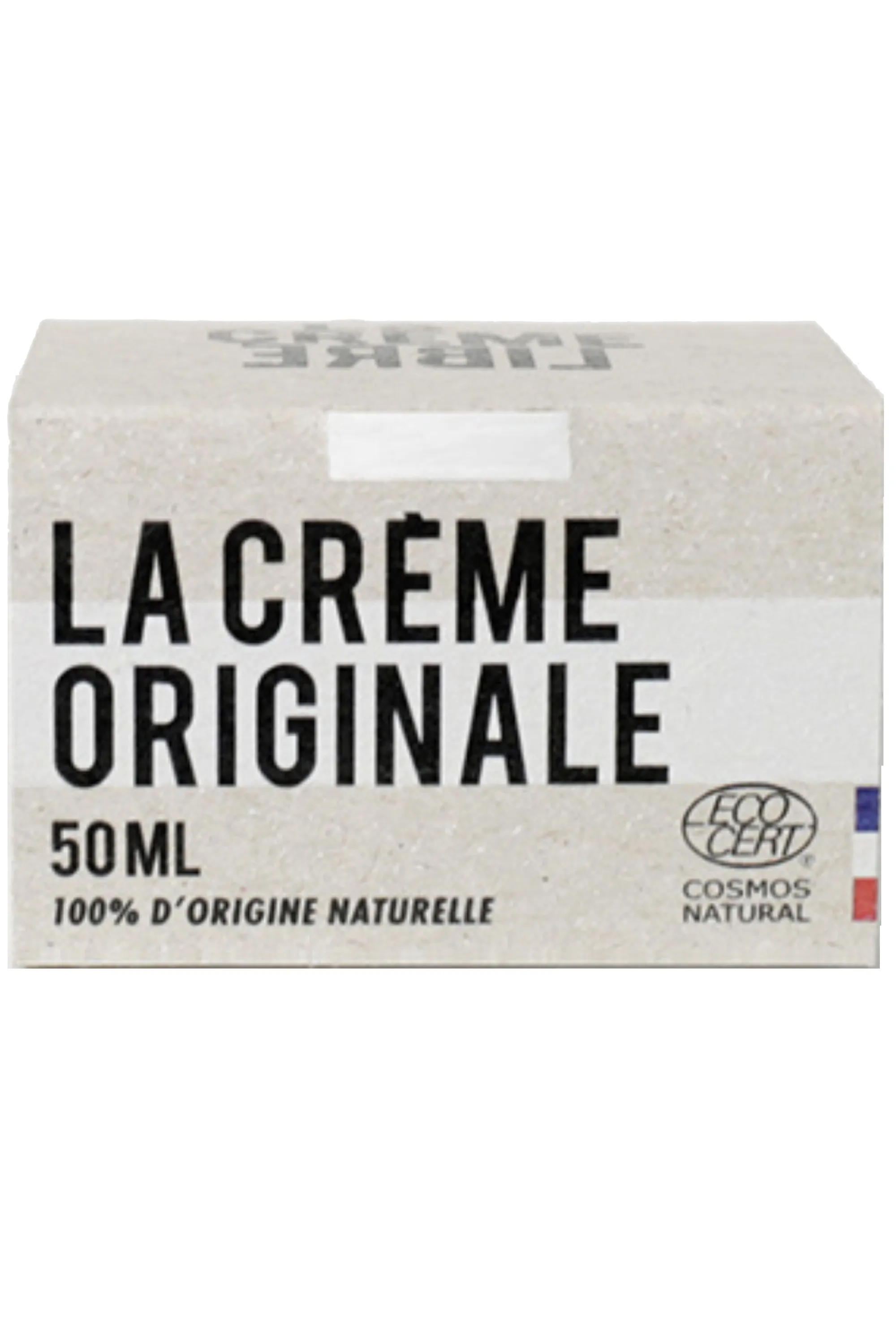 LA CRÈME LIBRE Crème hydratante originale rechargeable avec son pot en béton-50 ml