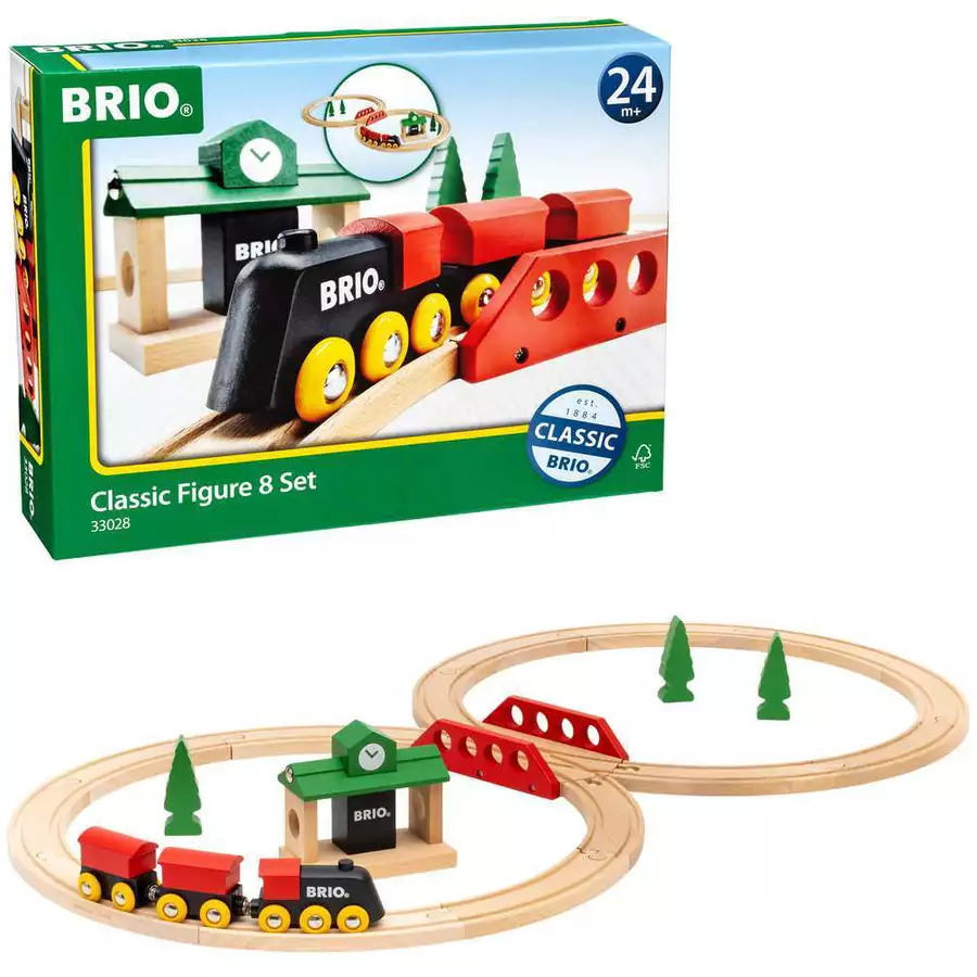 Brio BRIO Bahn Acht Set - Classic Line bunt