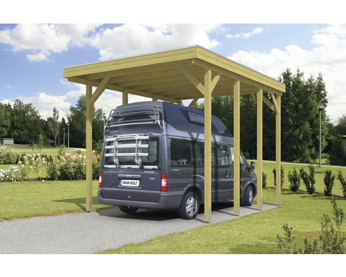 Enkele carport SKAN HOLZ Friesland 397x555 cm dompelgeïmpregneerd