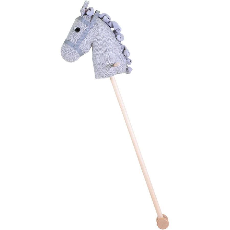 knorr toys® Steckenpferd Grey horse grau