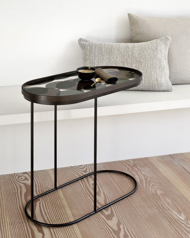 Ethnicraft Tray oblong bijzettafel M 69x33