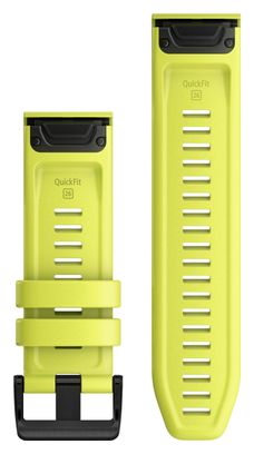 Bracelet de Montre Garmin QuickFit 26 mm Silicone Jaune Amp