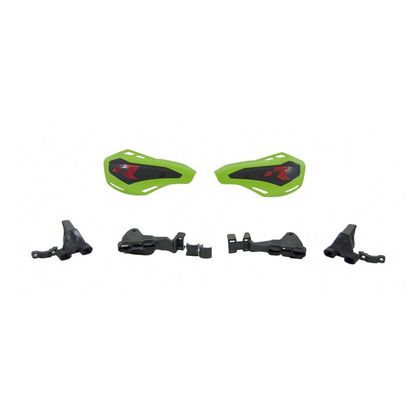 Protèges-mains R-tech Protege-mains Vert HP1 avec kit montage KXF Universel - Vert