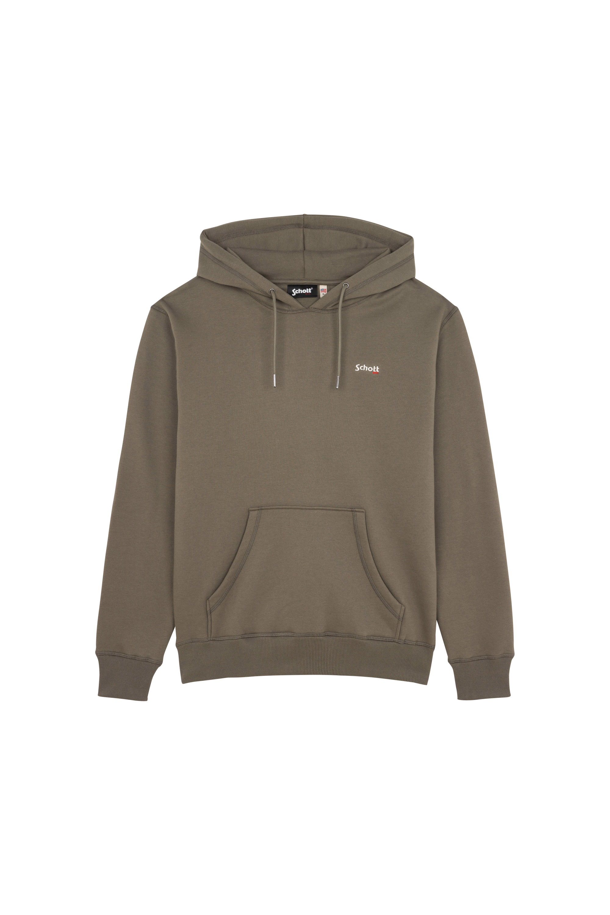 SCHOTT Hoodie SWCASUAL2 Vert